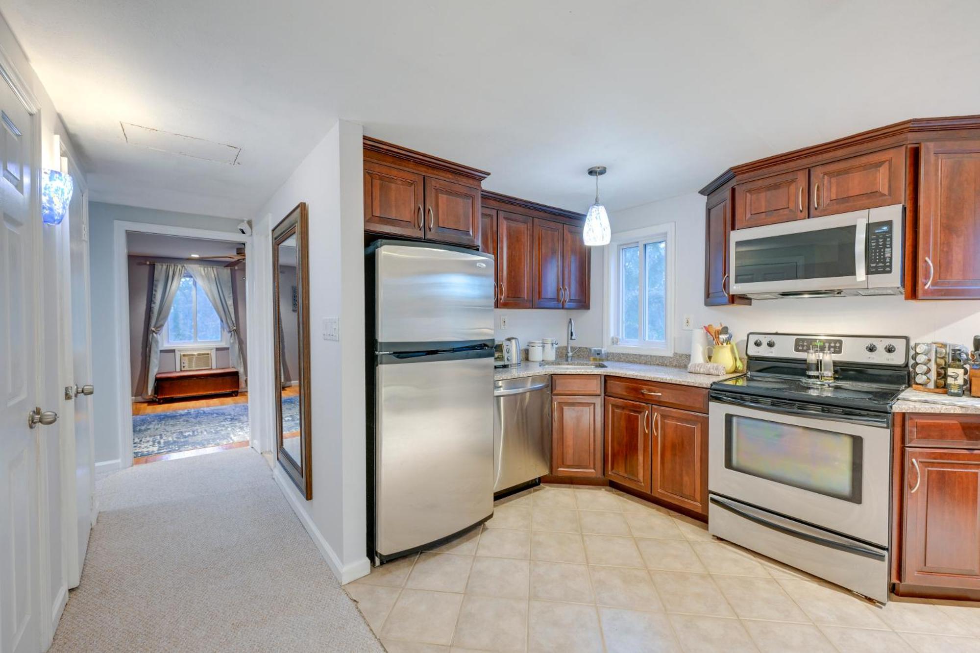 Cozy Dix Hills Apt With Deck About 7 Mi To Beach! Exterior foto